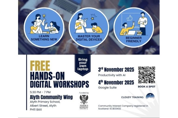 FREE Hands On Digital Workshops - Productivity with AI